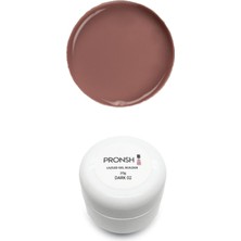 Özgürce Builder Jel 20G Dark 02, Uv/led Protez Tırnak Jeli, Güçlü ve Dayanıklı