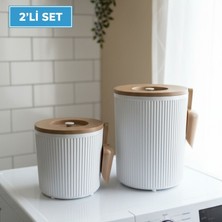 LE Paris 2 Adet  Toz ve Tablet Deterjan Saklama Kutusu | Deterjan Saklama Kabı