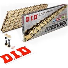 Did 525-100ZVM-X 2016-2020 Triumph Thruxton 1200 R Uyumlu Zincir Zvm-X Gold (Sarı) Renk