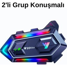 Leerfei YAMA20 Max 2’li Grup Konuşmalı Kablosuz Kulaklık Interkom