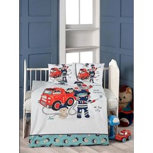 Recos Best Team Pano Kutulu Bebek Nevresim Takımı - Ekru - 0 - 12 Ay Ekru