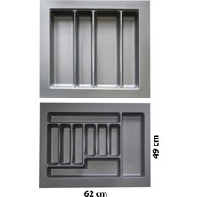 Feyza Design 2'li Organizer Set, Kepçelik ve Kaşıklık, Çok Amaçlı Düzenleyici