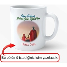 Babalar Günü Özel – Süper Babamız Tasarımlı Porselen Kupa | Hediye Kupa