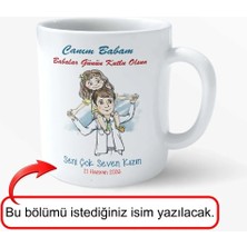 Babalar Günü Özel – Babalar Günün Kutlu Olsun Tasarımlı Porselen Kupa | Hediye Kupa