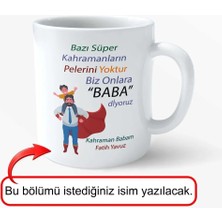 Babalar Günü Özel – Babalar Günün Kutlu Olsun Tasarımlı Porselen Kupa | Hediye Kupa