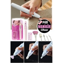 Özgürce 5'li Çok Fonksiyonlu Tırnak Bakım Seti, Pilli Manikür Pedikür Aracı