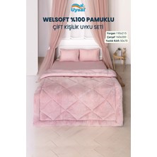 Uysal Yorgan Welsoft Akfil Çift Kişilik Uyku Seti PUDRA