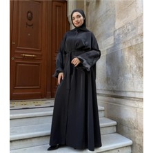 Modaco Lara Dubai Krep Ferace – Rahat ve Şık Tasarım