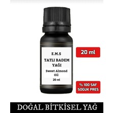 E.M.S Tatlı Badem Yağı 20 ml % 100 Saf (Sweet Almond Oil)