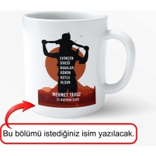 Babalar Günü Özel – Evimizin Direği Tasarımlı Porselen Kupa | Hediye Kupa
