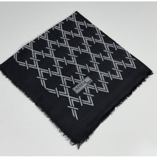 Sinem Emprime Koton Eşarp -  Siyah / KARAMEL-06289-06