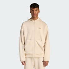 Adidas Sportswear KD7665 Future Icons Small Logo Full-Zip Hoodie