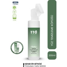 Tto Thermal Kenevir Tohumu Yağı Yüz Temizleme Köpüğü 200ML
