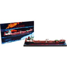 umbum Tanker Gemisi 3D Karton Puzzle Yapboz