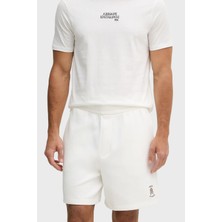 Armani Exchange Logolu Pamuklu Regular Fit Bermuda Şort Erkek Şort XM001773 AF10818 U0009