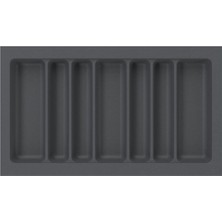 Feyza Design 84X49 cm Gri Plastik Çekmece Içi Düzenleyici Organizer