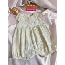 bebexy Fiyonk Detaylı Yeşil  Tulum