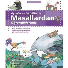 1001 Çiçek Kitaplar Oyunlar ve Etkinliklerle Masallardan Öğrendiklerimiz - Berta Garcia Sabates