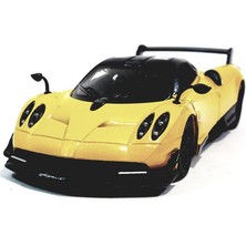 Kinsmart 2016 Pagani Huayra Bc Sarı 1/38 Model Araba