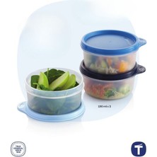 Feyza Design Şeker Üçüzler Saklama Kabı 3'lü Set 190ML, Şık ve Kullanışlı Mutfak Aksesuarı