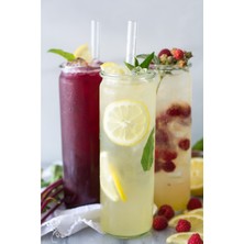 Feyza Design Setli 600ML Silindir Tanklar - 3'lü Paket