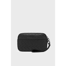 Armani Exchange Kabartma Logolu Çıkarılabilir Bilek Askılı Çanta Erkek Çanta XM002600 AF22652 UC001