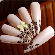 Özgürce Şık ve Doğal Görünüm Için Takma Tırnak Stiletto Seti, Kolay Kullanılabilir