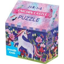 Crocodile Creek Puzzle - 24 Parça - Unicorn Kalesi