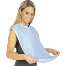 Hasta Bakım Önlüğü Kıyafeti Hasta Yemek Koruyucu Önlük Mama Önlüğü Örtüsü Kırmed