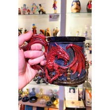 Kingdom Of 3d Ejderha Temalı Kupa, 3D Tasarım Kupa Hediye