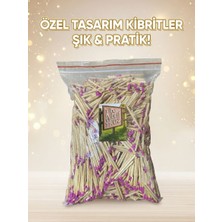 The Kibrit House  250GR Fuşya Uclu 42MM Özel Tasarım Renkli Kibrit