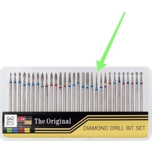 Özgürce Paslanmaz Çelik Diamond Törpü Ucu, Güçlü ve Hassas Manikür Pedikür Aleti