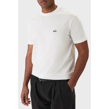 Armani Exchange Pamuklu Regular Fit Logolu Bisiklet Yaka T Shirt Erkek T Shirt XM001568 AF10358 U0009