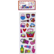 Ticon Sticker Puffy Kabartma Etiket 348928 Beauty
