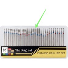 Özgürce Diamond Drill Bit Törpü Ucu - Paslanmaz Çelik, Manikür ve Pedikür Için