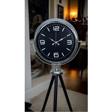 Çetiner Group Krom Asil Tripod Ayaklı Saat