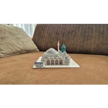 3yk.3d " Mevlana Türbe-Müze Gece Lambası " 18*17*12 cm ( Zemin 21X20 Cm) Ebadında