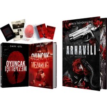 Guardian Yayınları Oyuncak Mezarlığı Hediyeli Kutu Ciltli ve Arhavili 1 Medcezir Yan Boyamalı Ciltli