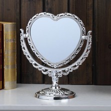 Zeynes Home Hediyelik 360° Dönen Özel Tasarım Çift Taraflı Masa Üstü Makyaj Aynası