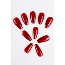 Özgürce Parlak ve Doğal Görünüm Için Takma Tırnak Seti ve Güçlü Yapıştırıcı