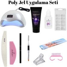 Özgürce Pratik ve Çok Amaçlı Poly Jel Seti, Güçlü ve Uzun Dayanıklı Uygulama