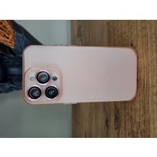Epro iPhone 15 Pro Uyumlu Ultra Ince Tam Kamera Lens Korumalı Hoparlör Toz Önleycili Mat Şeffaf Kılıf