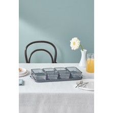 Feyza Design Şık 6 Parça Kahvaltılık Seti, Modern Tasarım ve Dayanıklı Malzeme