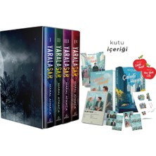 Ephesus Yayınları Yaralasar Serisi Seti 4 Kitap Ciltli Kutulu ve Çalıntı Hayat 1 Hediyeli Kutu Ciltli
