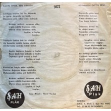 Kadıköy Plak Kulübü Fikret Kızılok – Bacın Önde Ben Arkada / Koyverdin Gittin Beni 45'lik