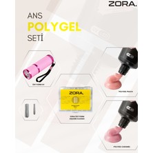 Özgürce Profesyonel Polygel Seti, Güçlü ve Dayanıklı Tırnak Tasarımı Için