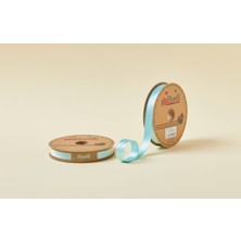 Biye Saten Katlı 010 Mint Yeşili 2 cm 25 Metre %100 Polyester