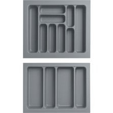 Feyza Design Çekmece Içi Çok Amaçlı Kaşıklık ve Kepçelik Organizer Seti 55X49 cm