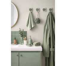 Bit Byte Brick Kendinden Yapışkanlı Dekoratif Duvar Askısı 4'lü Set