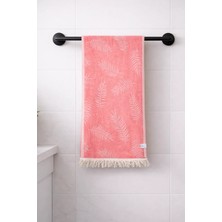 AQUATOLIA Doğa Peştemal - %100 Pamuk- 100X180- Peştemal- Plaj Havlusu- Yaprak Desen